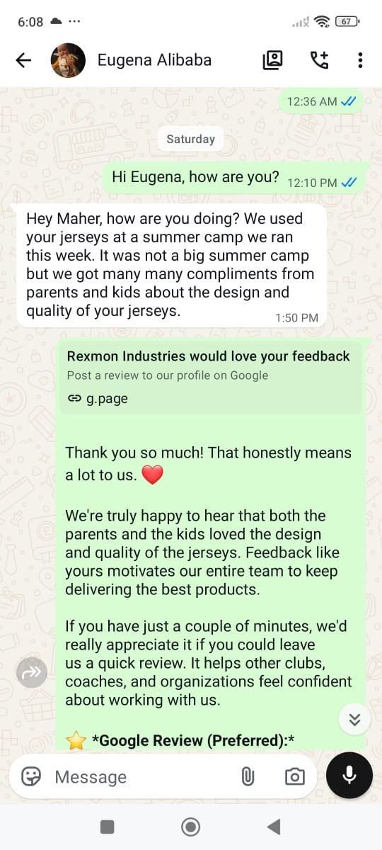 Rexmon Industries client review