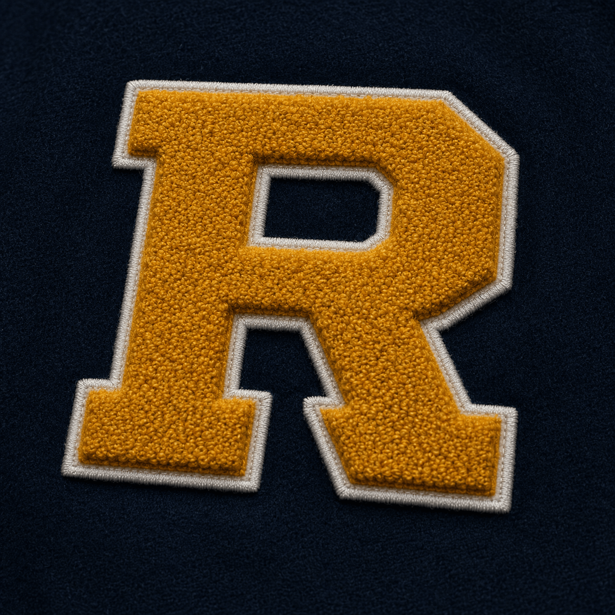 Chenille varsity letter