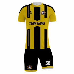 Pinforge custom soccer kit by Rexmon Industries