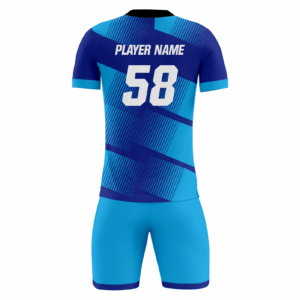 Pixelstorm fully sublimated custom soccer uniform