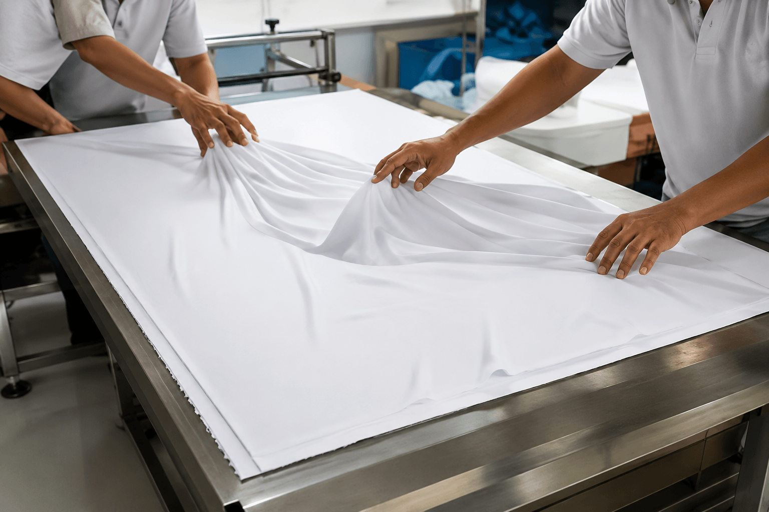 Incoming fabric inspection at Rexmon