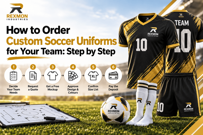 How to Order Custom Soccer Uniforms for Your Team: Step by Step