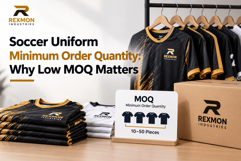 Soccer Uniform Minimum Order Quantity: Why Low MOQ Matters