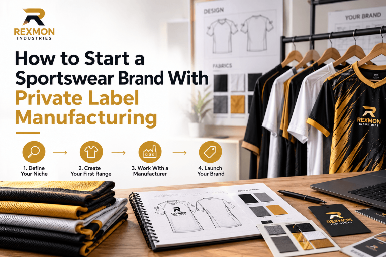 How to Start a Sportswear Brand With Private Label Manufacturing
